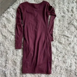 Long Sleeve Leith Ruched Bodycon Dress Leith Womens Heather Gray Ruched Side Bodycon Dress Long Sleeve Long Sleeve Leith Ruched Bodycon Dress Leith Womens Heather Gray Ruched Side Bodycon Dress Long Sleeve